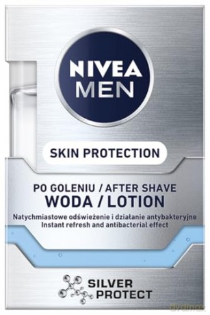 NIVEA MEN Woda p/goleniu SILVER PROTECT 81340