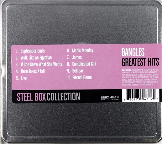 The Bangles: Steel Box Collection - Greatest Hits [CD]