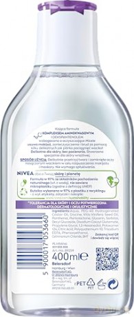 NIVEA Płyn micelarny kojący do twarzy, oczu i ust 400 ml