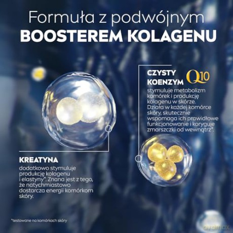 NIVEA Q10 Przeciwzmarszczkowe Ujędrnienie Regenerujący krem na noc - wszystkie typy skóry 50 ml