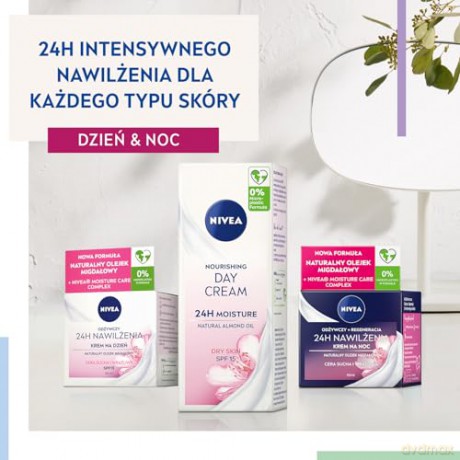 NIVEA V 24H NAWILŻENIA Krem n/dzień odżywczy 81243