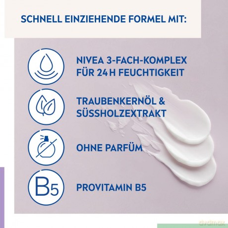 NIVEA V 24H NAWILŻENIA Krem n/noc kojący 82348