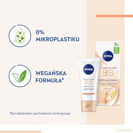 NIVEA V BB Krem 5w1 odcień jasny&