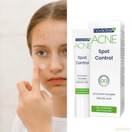 NOVACLEAR Acne Preparat punktowy do osuszania zmian trądzikowych 10 ml