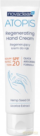 NOVACLEAR Atopis Krem do rąk z olejem konop. 50ml&