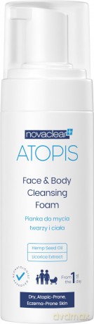 NOVACLEAR Atopis Pianka d/m twarzy i ciała 150ml&