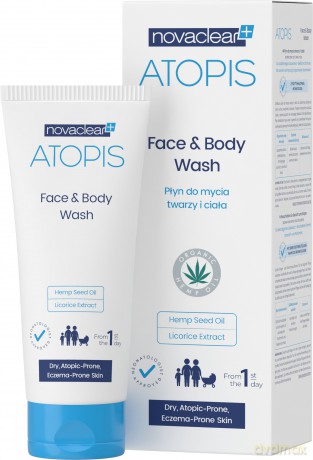 NOVACLEAR Atopis Płyn d/m twarzy i ciała 200ml&