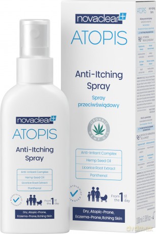 NOVACLEAR Atopis Spray przeciwświądowy 100ml&
