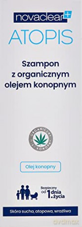 NOVACLEAR Atopis Szampon z olejem konopnym 250ml&