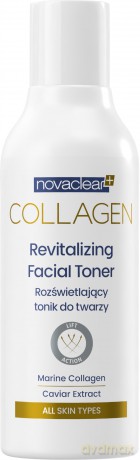 NOVACLEAR Collagen Tonik do twarzy rozświet. 100m&