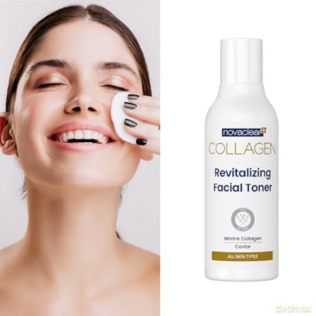 NOVACLEAR Collagen Tonik do twarzy rozświet. 100m&