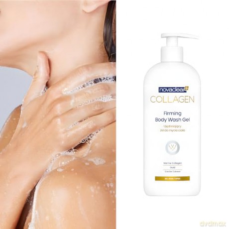 NOVACLEAR Collagen Żel d/m ciała ujędr. 500ml&