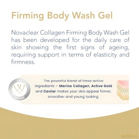 NOVACLEAR Collagen Żel d/m ciała ujędr. 500ml&