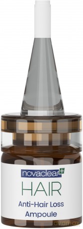 NOVACLEAR Hair Ampułki p/wyp włosów 15x5ml&