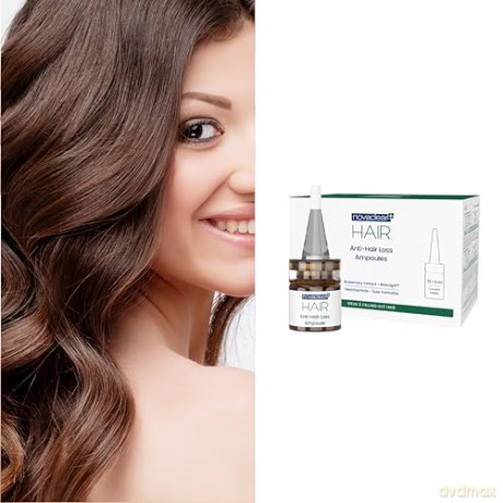 NOVACLEAR Hair Ampułki p/wyp włosów 15x5ml&
