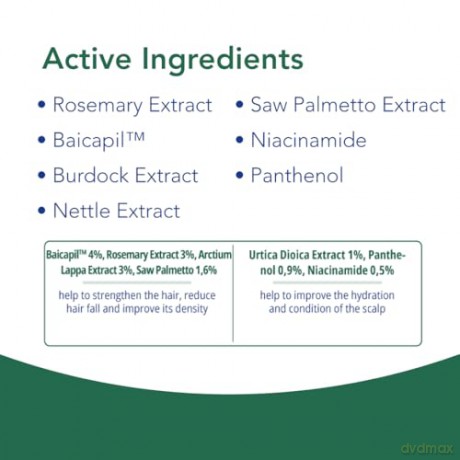 NOVACLEAR Hair Ampułki p/wyp włosów 15x5ml&