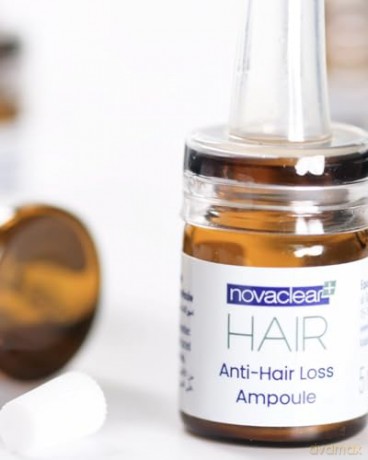 NOVACLEAR Hair Ampułki p/wyp włosów 15x5ml&