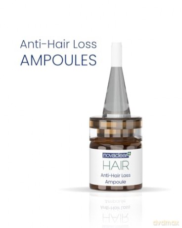 NOVACLEAR Hair Ampułki p/wyp włosów 15x5ml&