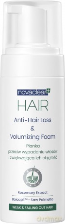 NOVACLEAR Hair Pianka p/wyp włosów i na obj. 150m&