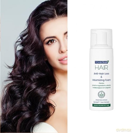 NOVACLEAR Hair Pianka p/wyp włosów i na obj. 150m&