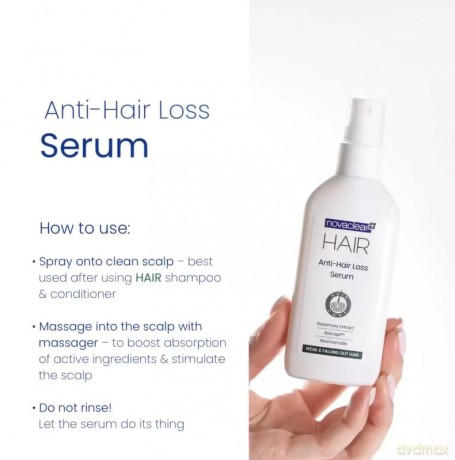 NOVACLEAR Hair Serum p/wyp włosów 100ml&