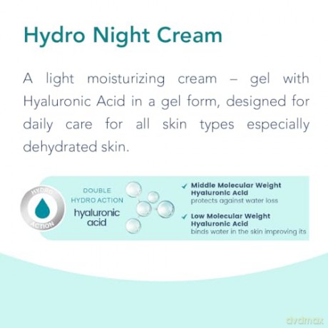NOVACLEAR Hydro nawilżający krem-maska na noc 50 ml