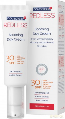 NOVACLEAR Redless SPF 30 Krem wzmacniający do cery naczynkowej na dzień 50 ml