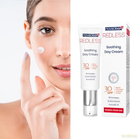 NOVACLEAR Redless SPF 30 Krem wzmacniający do cery naczynkowej na dzień 50 ml