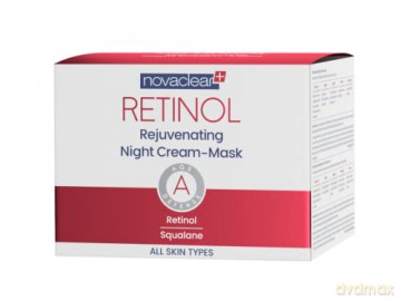 NOVACLEAR Retinol Przeciwzmarszczkowy krem-maska na noc 50 ml