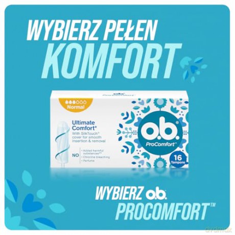 O.B. ProComfort Tampony Normal 64 szt