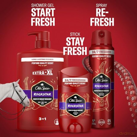 OLD SPICE Rockstar Żel pod prysznic i szampon dla mężczyzn 3w1 1000 ml
