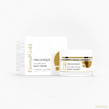 ORGANIQUE ETERNAL GOLD Krem na noc 50ml&
