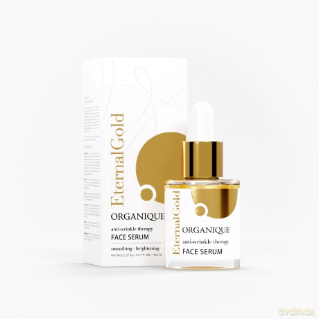 ORGANIQUE Eternal Gold Ujędrniające serum do twarzy wygładzające zmarszczki 30 ml