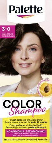 Palette Color Shampoo Szampon koloryzujący 3-0 Ciemna Czekolada 50 ml