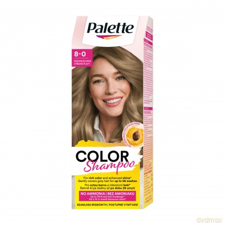 Palette Color Shampoo Szampon koloryzujący 8-00 Średni Blond 50 ml