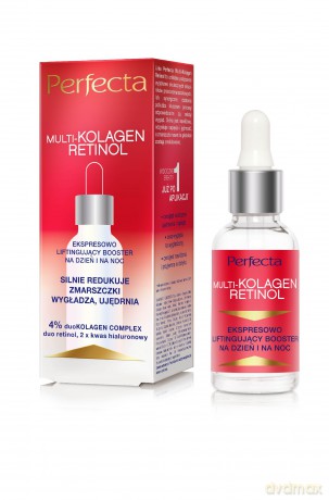 PERFECTA Multikolagen Retinol Serum ekspresowo liftingujące na dzień i na noc 15 ml