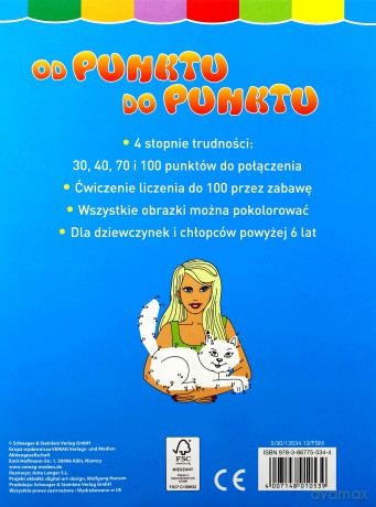 Kolorowanki - Od punktu do punktu