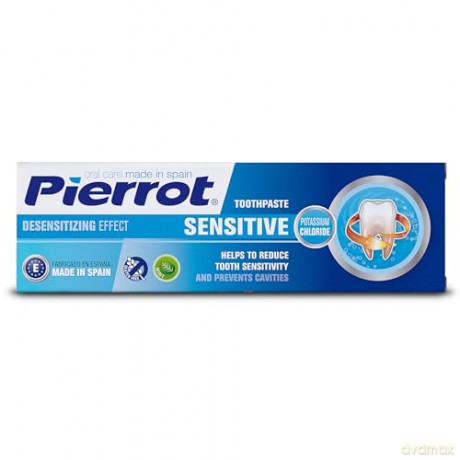 PIERROT Pasta do zębów Sensitive 75 ml