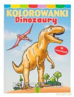 Kolorowanki 96 str. - Dinozaury