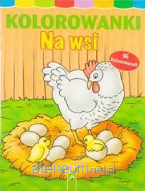 Kolorowanki 96 str. - Na wsi