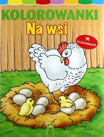 Kolorowanki 96 str. - Na wsi