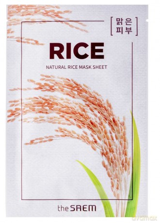 SAEM maska w płachcie RYŻ&