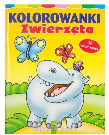 Kolorowanki 96 str. - Zwierzęta