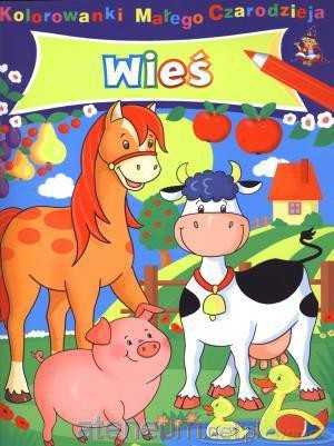 Kolorowanki Małego Czarodzieja - Wieś