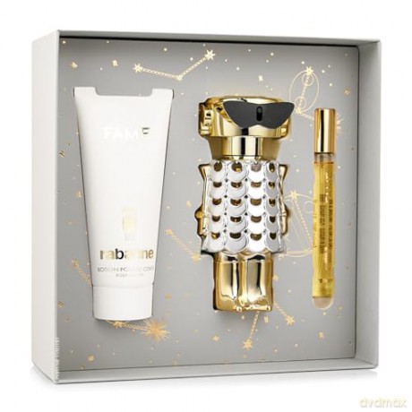 SEL ZEST PACO RABANNE Fame EDP80ml+BL100ml+EDP10ml