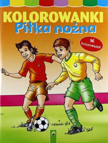 Kolorowanki. Piłka nożna