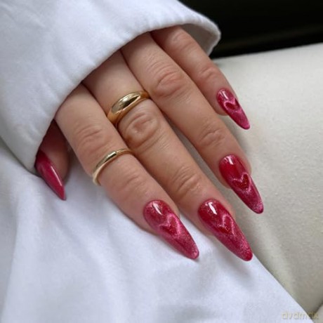 SEMILAC LAKIER 795 MagneticRaspberry Red Obsessio&