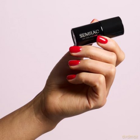 SEMILAC LAKIER 796 Jelly Raspberry Red Obsession&