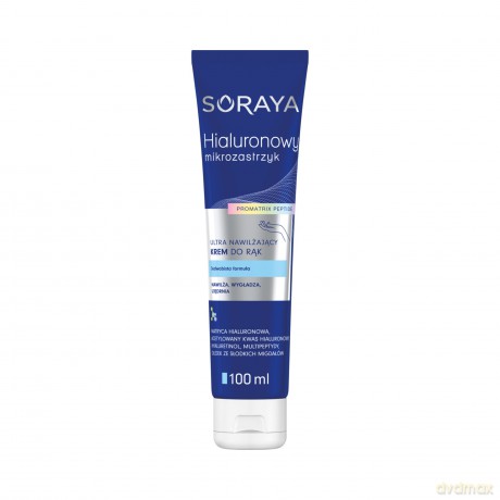 SORAYA Hialuronowy Mikrozastrzyk Pro Matrix Ultra nawilżający krem do rąk 100 ml