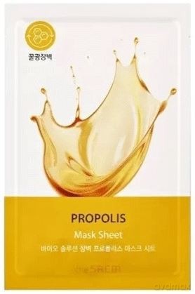 THE SAEM Bio Solution Maska w płachcie nawilżająca - Propolis